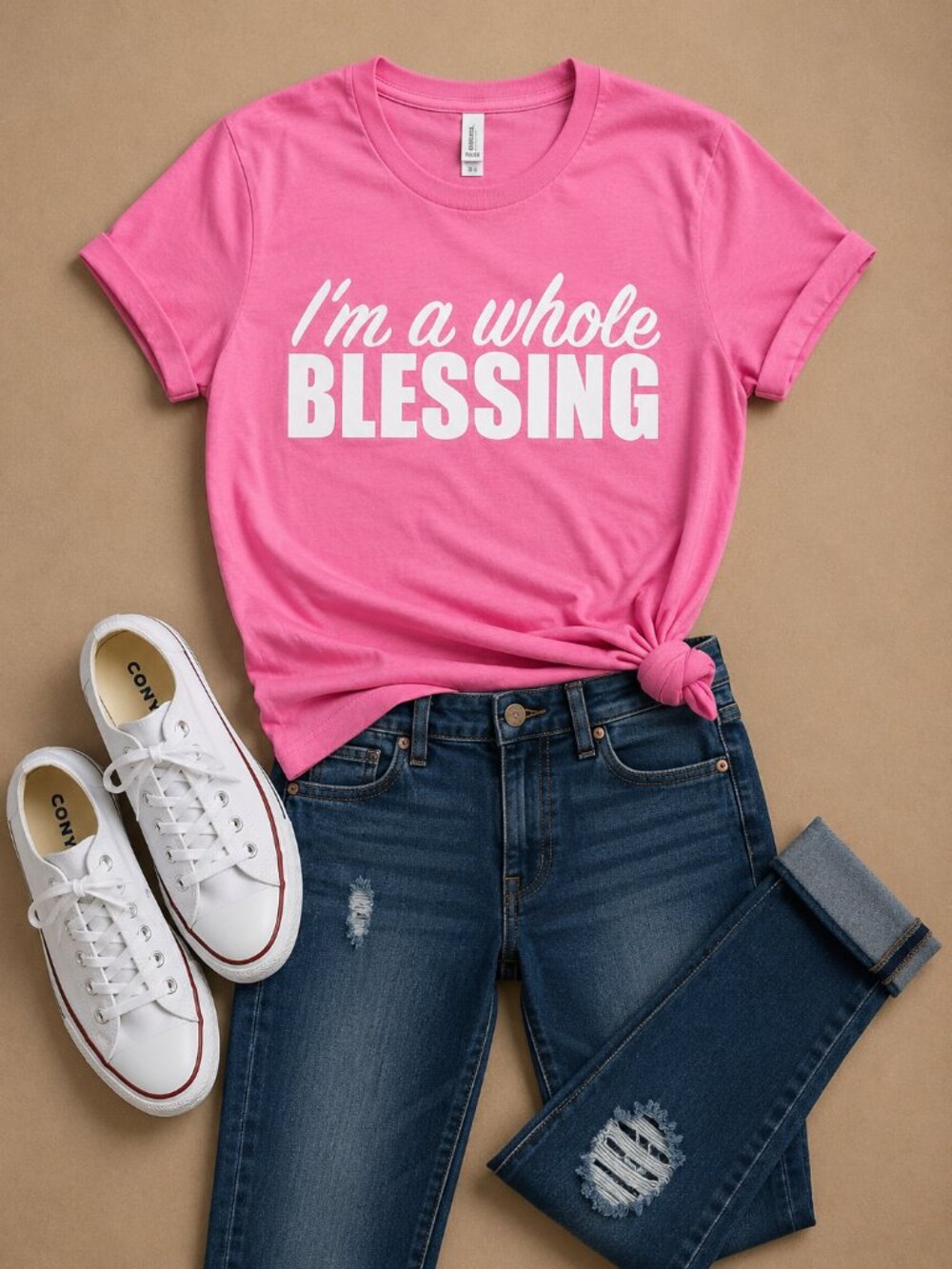 💖 I’m a Whole Blessing Graphic Tee 💖